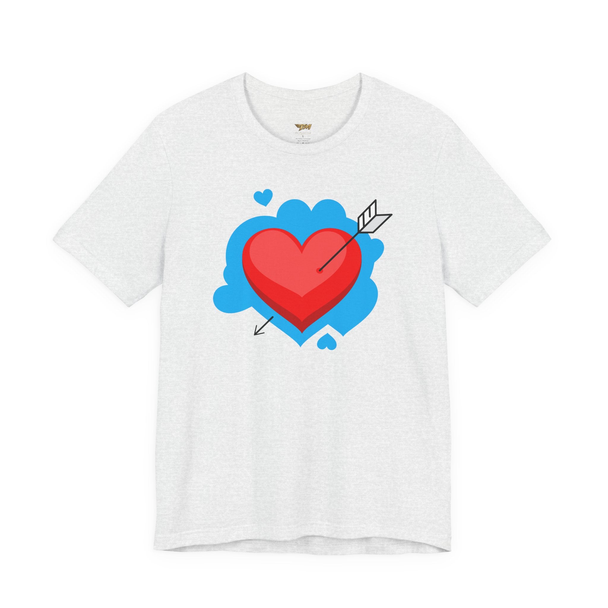 Valentine Heart Arrow T‑Shirt — “I Only Have Eyes for You” Romantic Tee