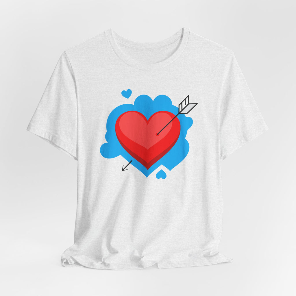 Valentine Heart Arrow T‑Shirt — “I Only Have Eyes for You” Romantic Tee