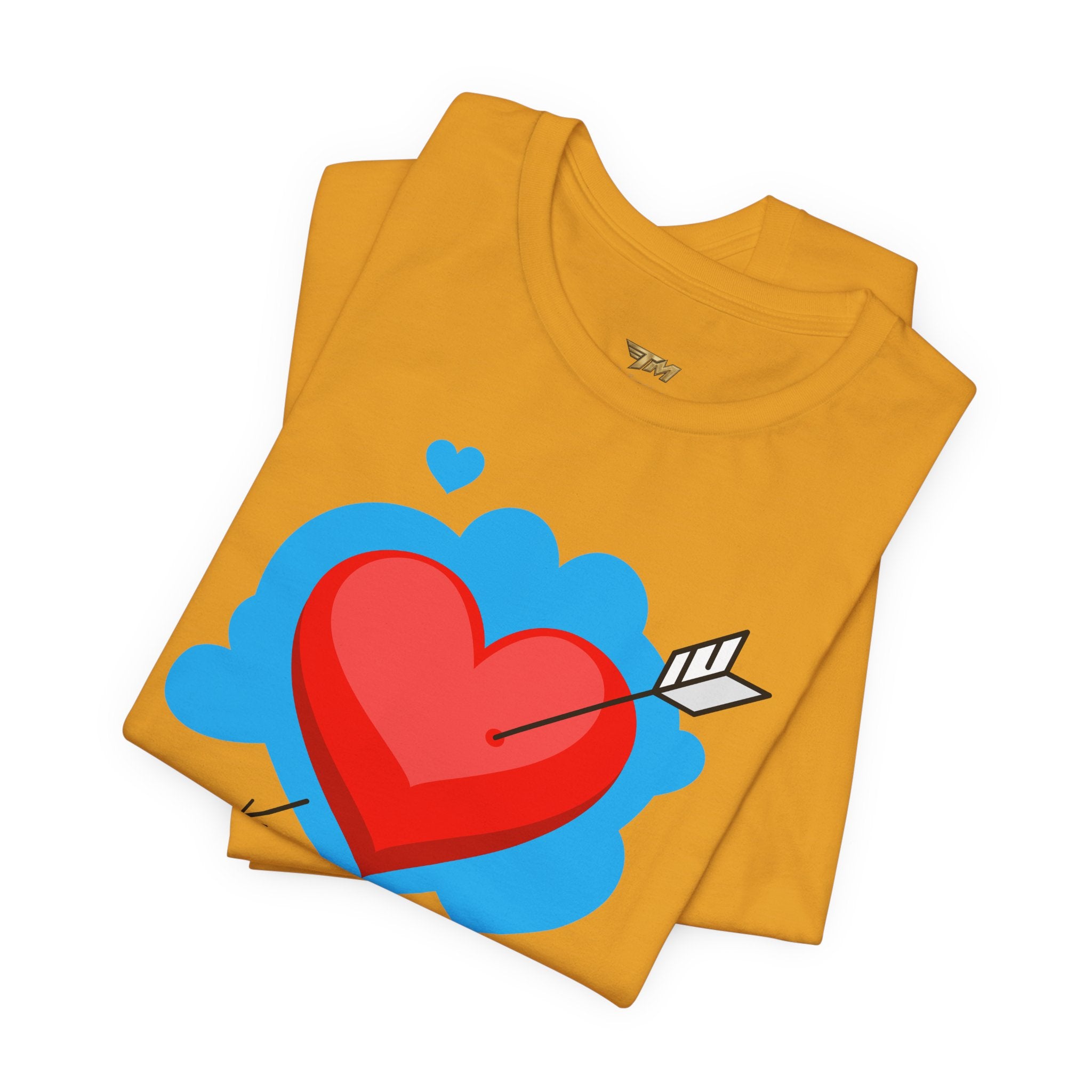 Valentine Heart Arrow T‑Shirt — “I Only Have Eyes for You” Romantic Tee