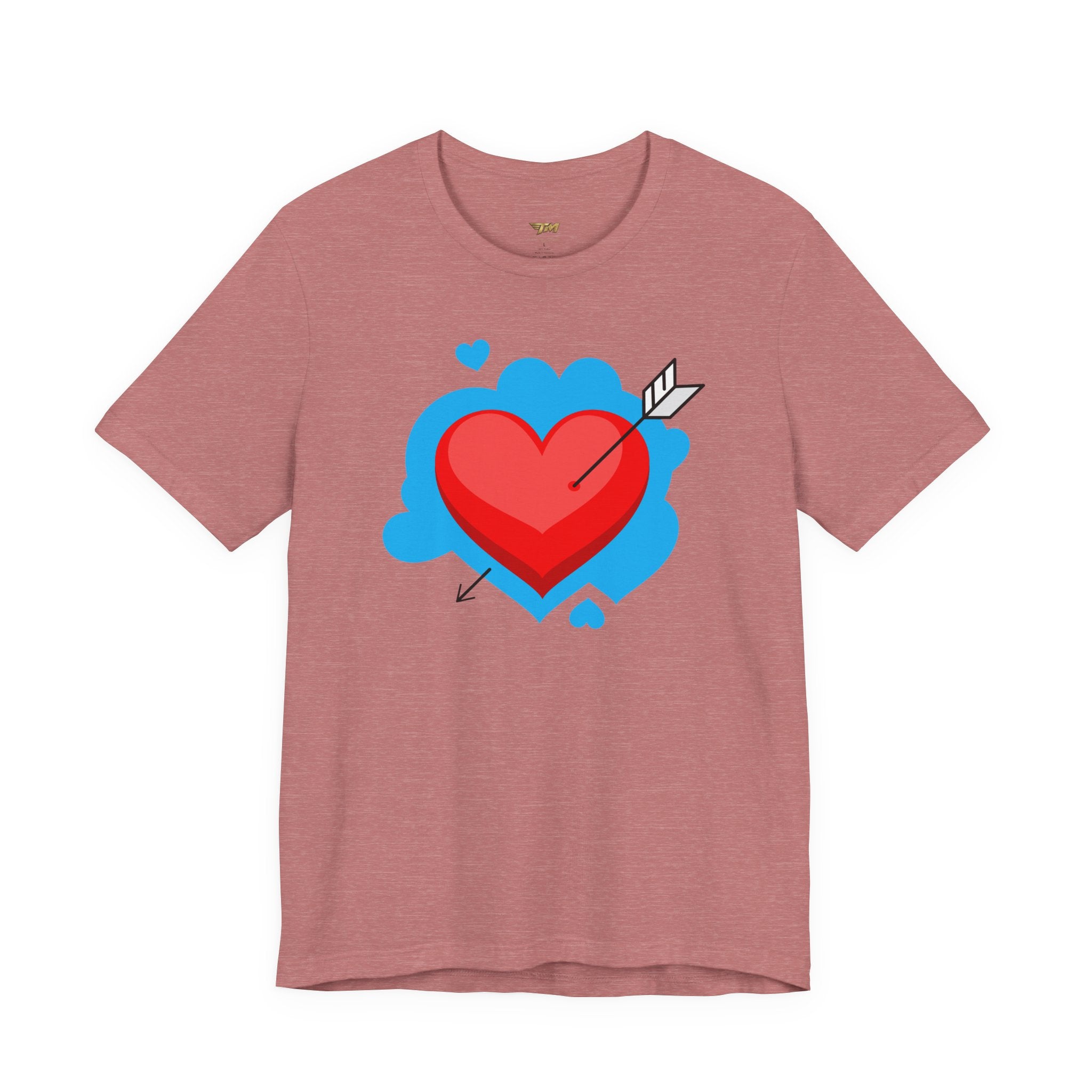 Valentine Heart Arrow T‑Shirt — “I Only Have Eyes for You” Romantic Tee