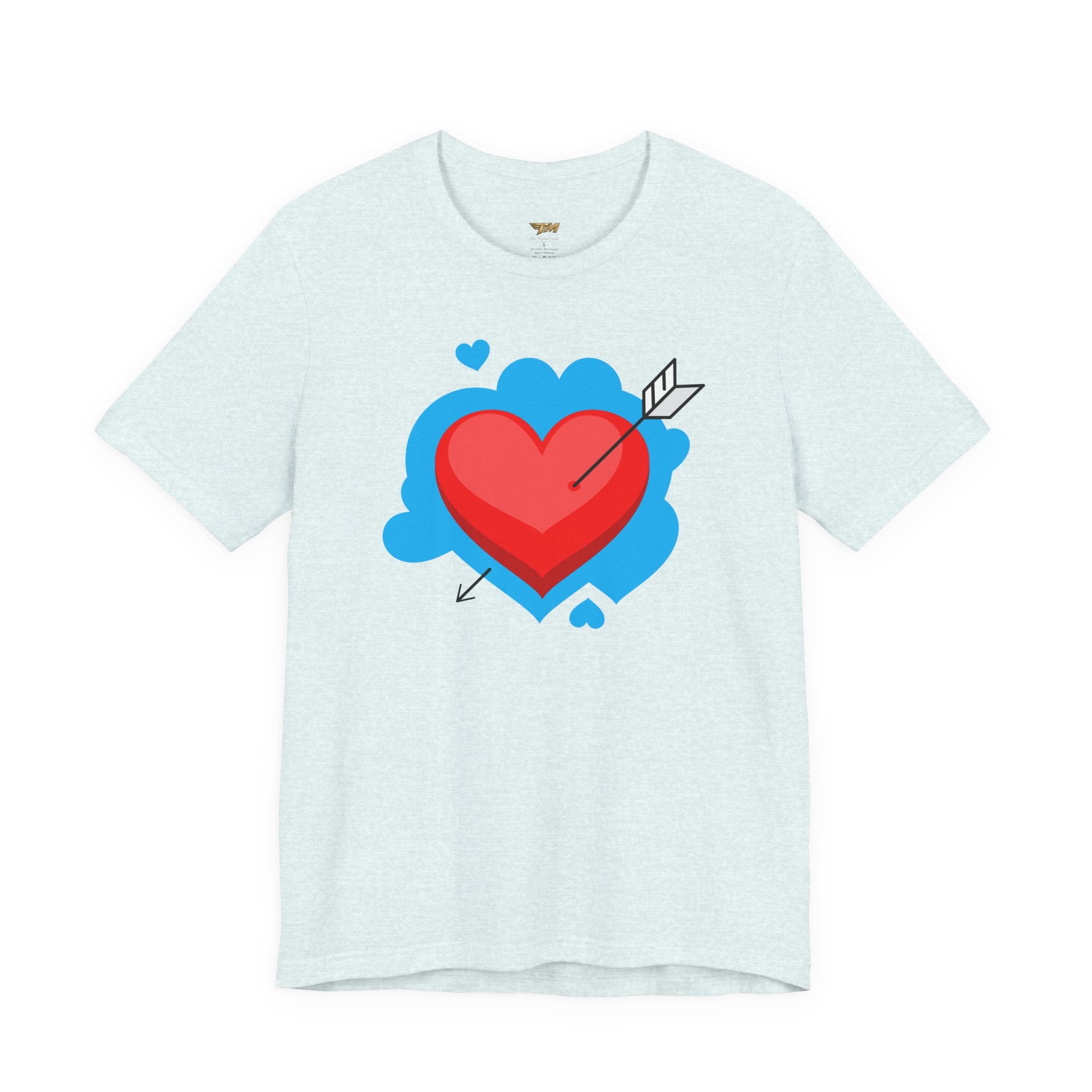 Valentine Heart Arrow T‑Shirt — “I Only Have Eyes for You” Romantic Tee