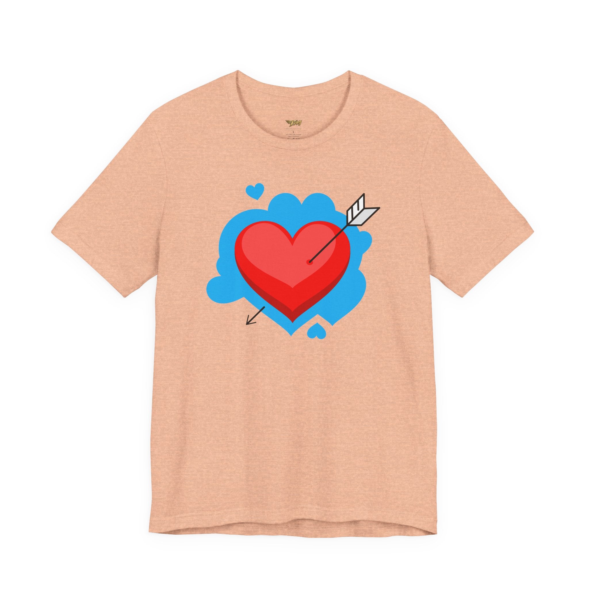 Valentine Heart Arrow T‑Shirt — “I Only Have Eyes for You” Romantic Tee
