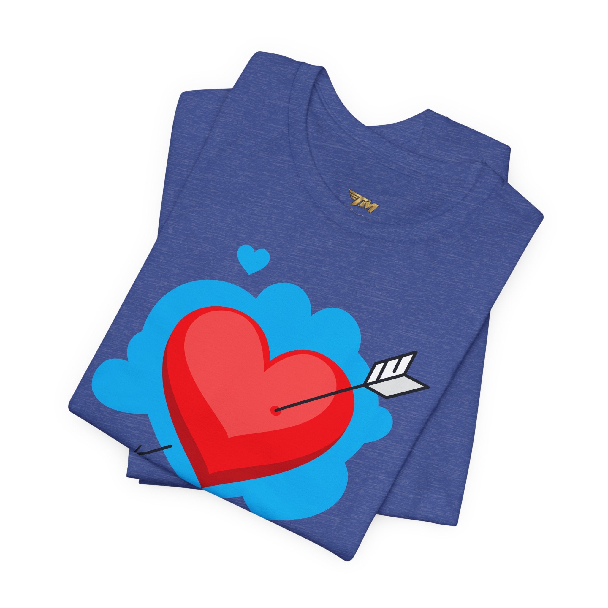 Valentine Heart Arrow T‑Shirt — “I Only Have Eyes for You” Romantic Tee