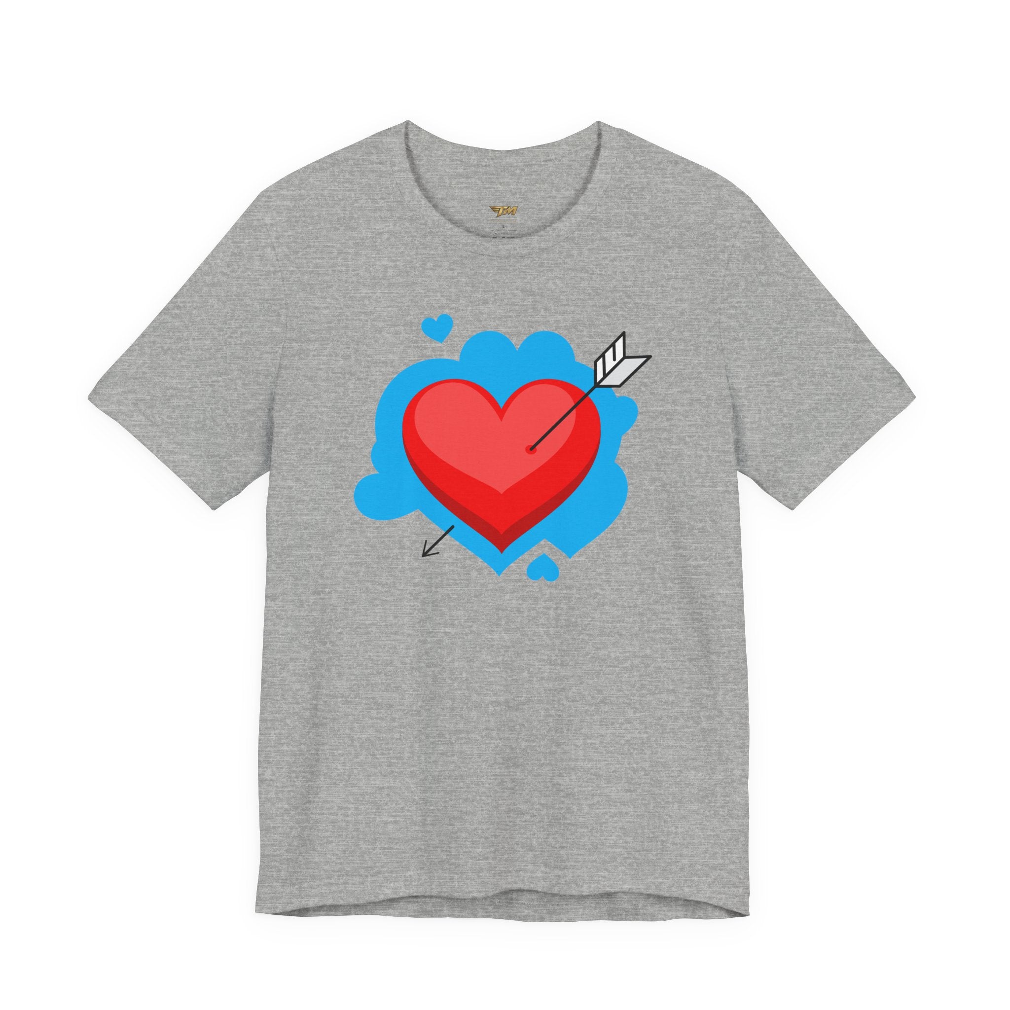 Valentine Heart Arrow T‑Shirt — “I Only Have Eyes for You” Romantic Tee