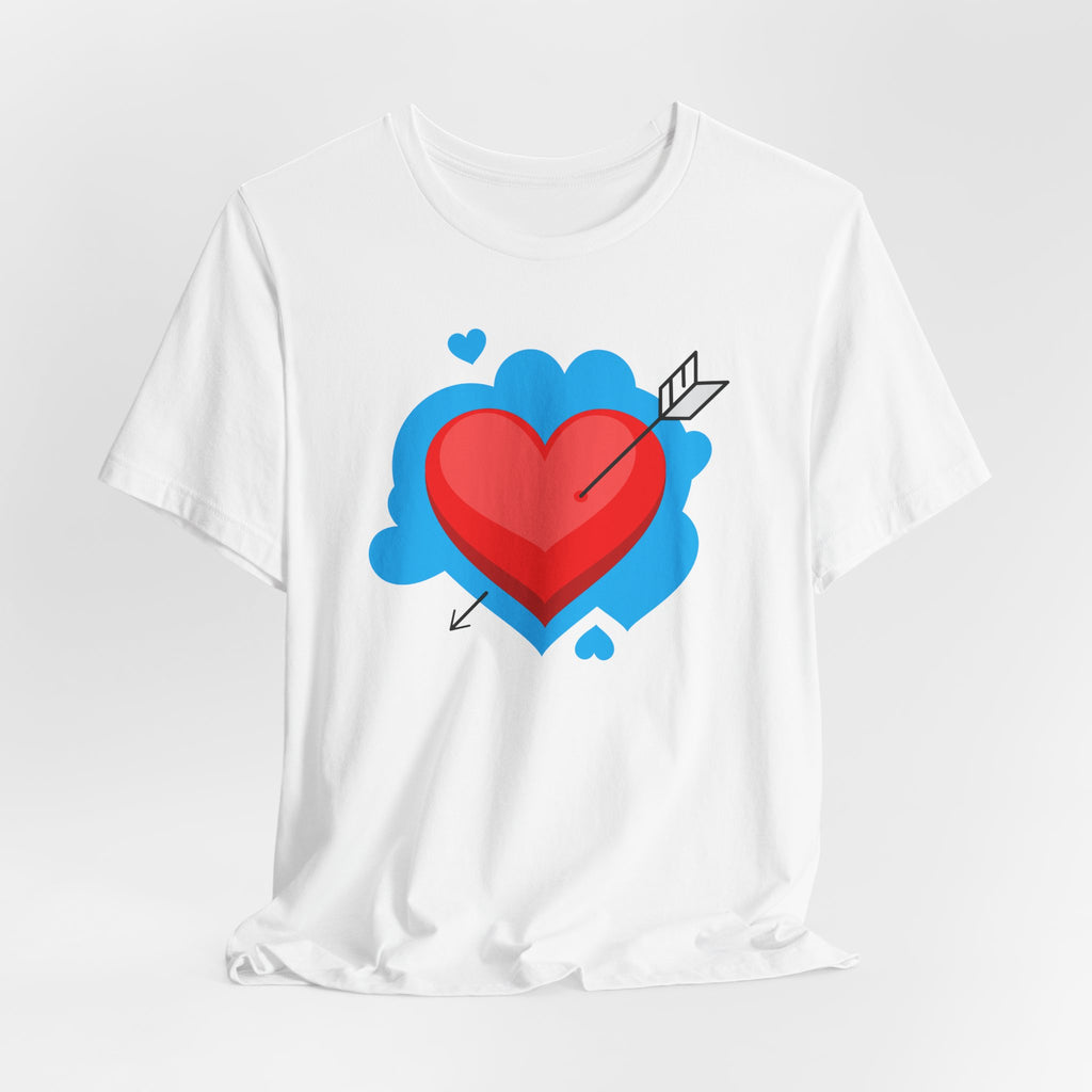 Valentine Heart Arrow T‑Shirt — “I Only Have Eyes for You” Romantic Tee