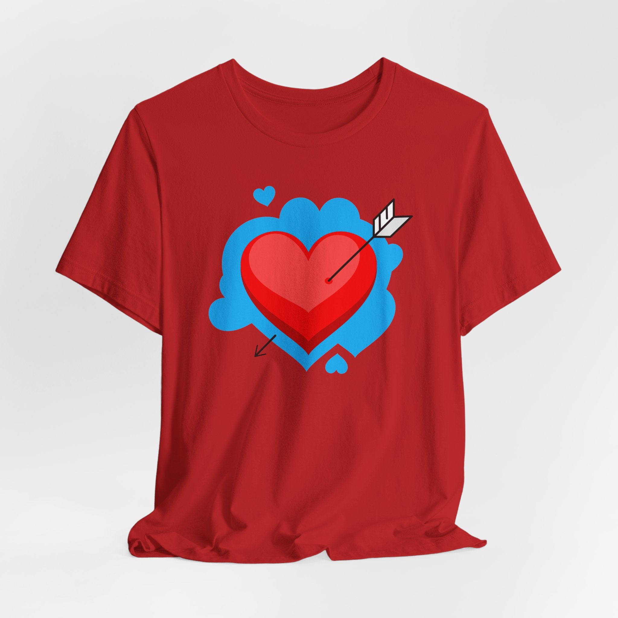 Valentine Heart Arrow T‑Shirt — “I Only Have Eyes for You” Romantic Tee