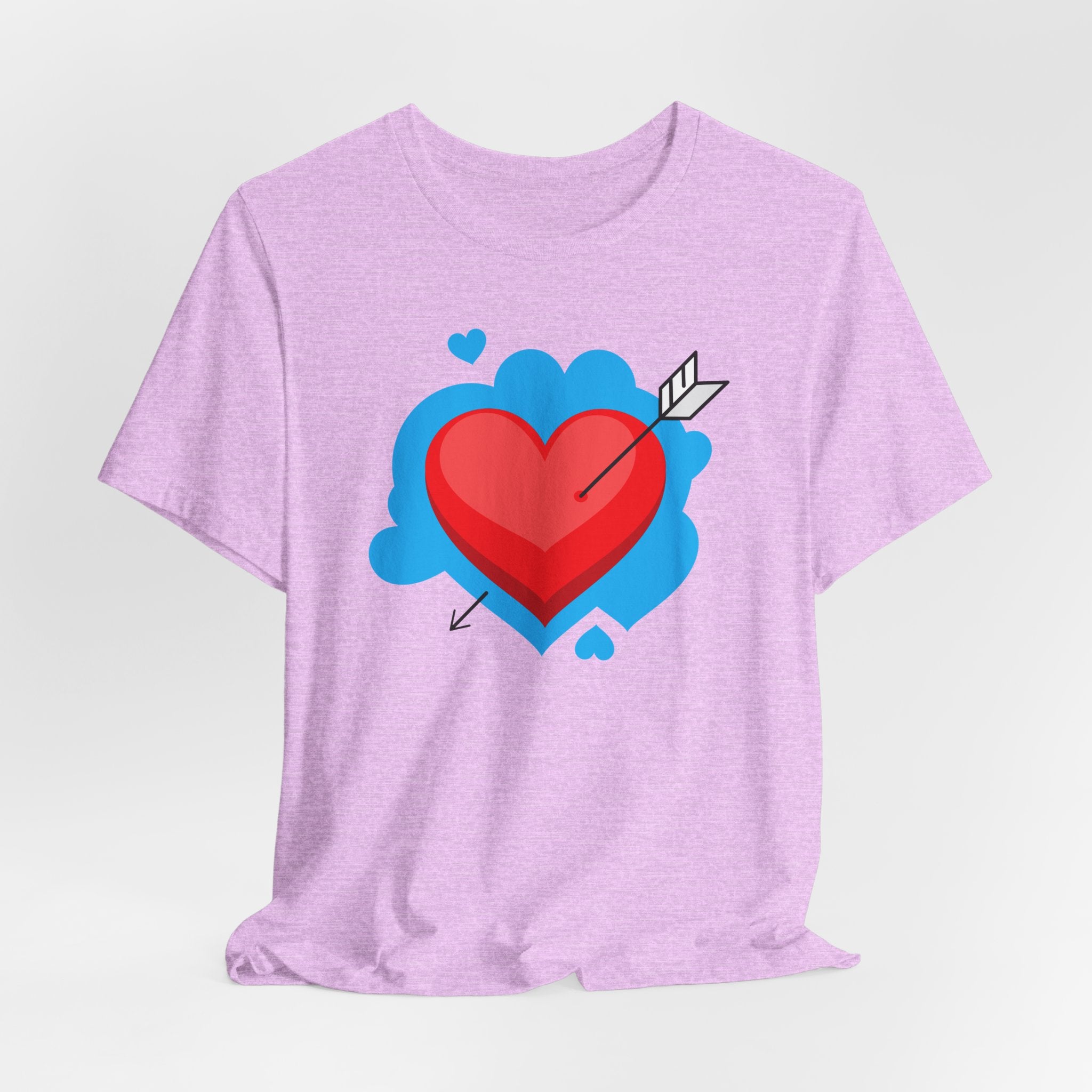 Valentine Heart Arrow T‑Shirt — “I Only Have Eyes for You” Romantic Tee