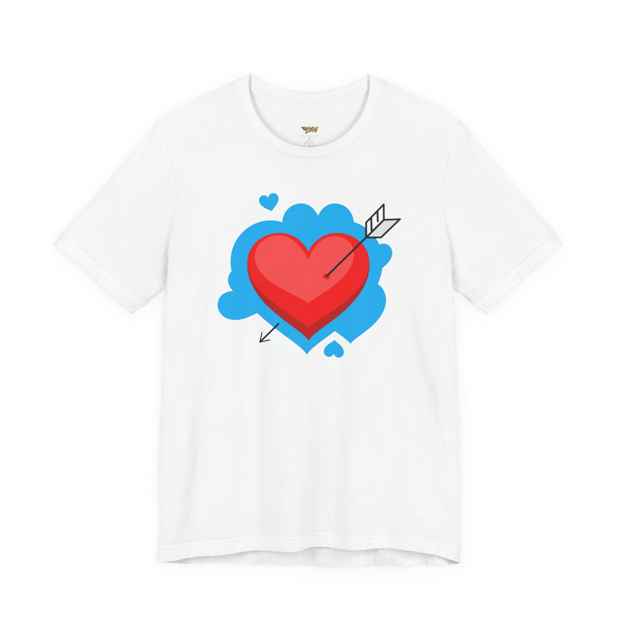 Valentine Heart Arrow T‑Shirt — “I Only Have Eyes for You” Romantic Tee