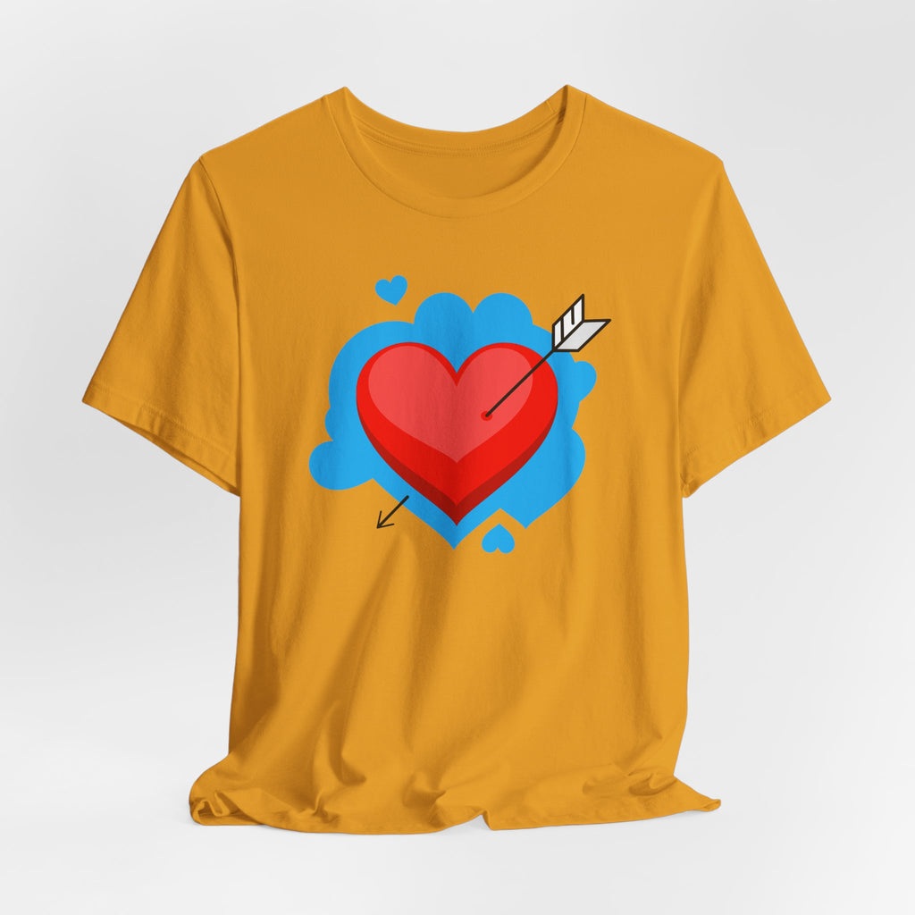 Valentine Heart Arrow T‑Shirt — “I Only Have Eyes for You” Romantic Tee