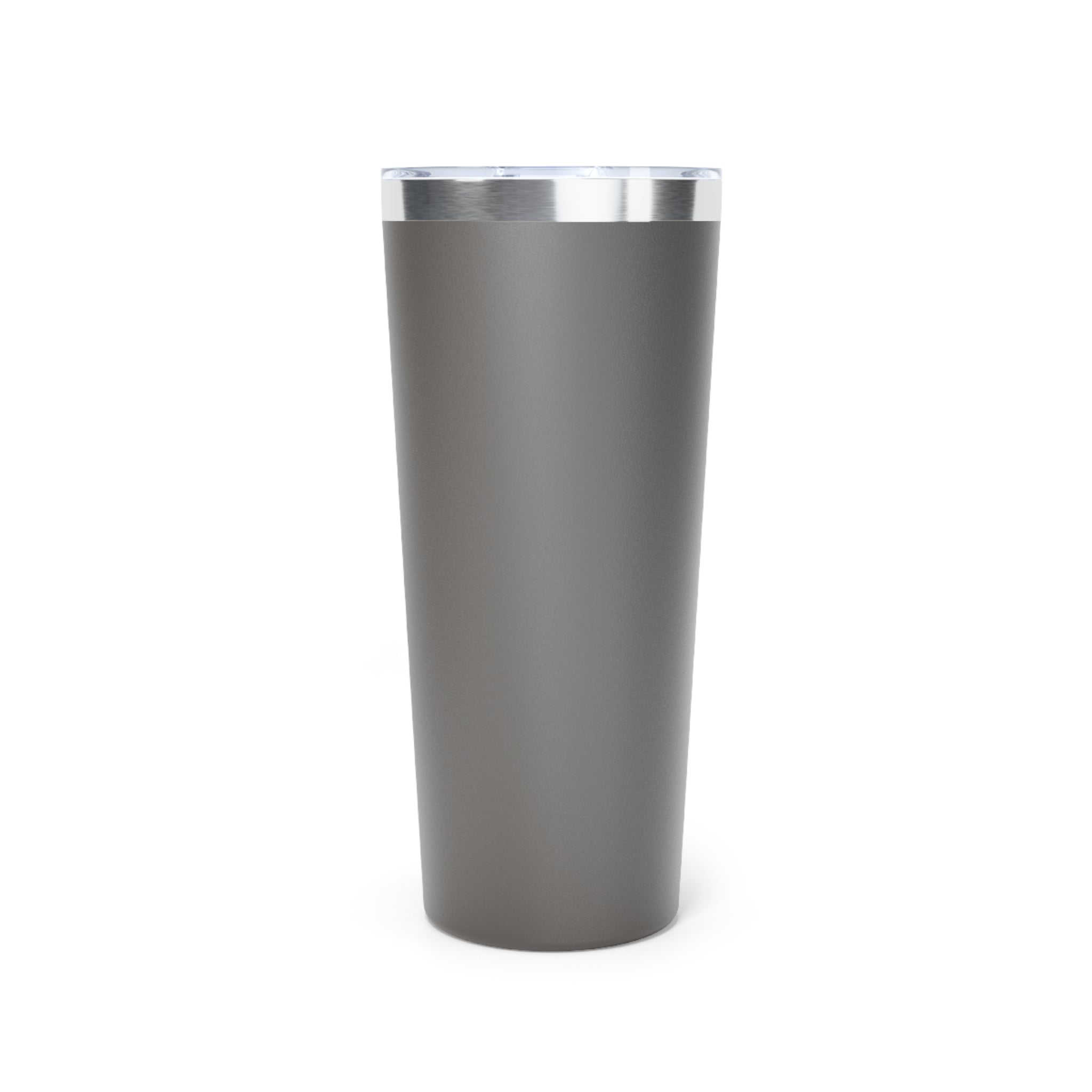 22oz Insulated Tumbler — Matte Black Copper Vacuum with Gold “TM” Rise Beyond Limits Logo