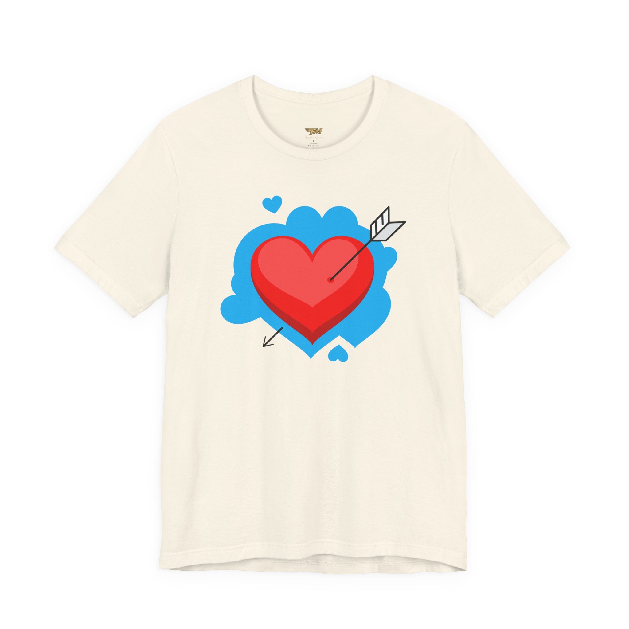 Valentine Heart Arrow T‑Shirt — “I Only Have Eyes for You” Romantic Tee